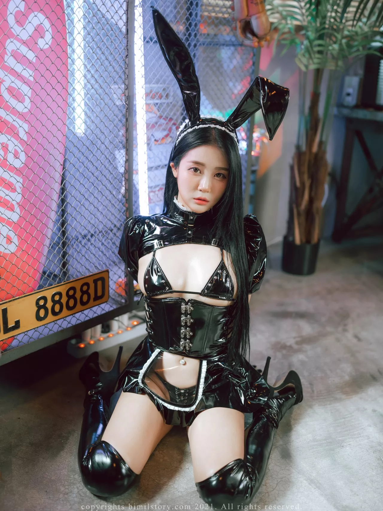 【Bimilstory Jeong 棒子 波咪韵事】 Vol.7 Dark 写真 丽人 maid 全集修正 Bomi