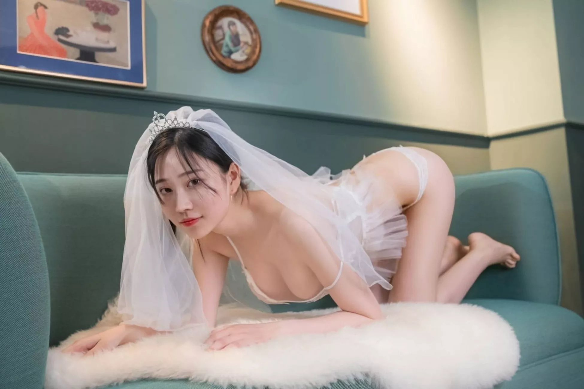 优秀图片美图 《婚纱》 年年