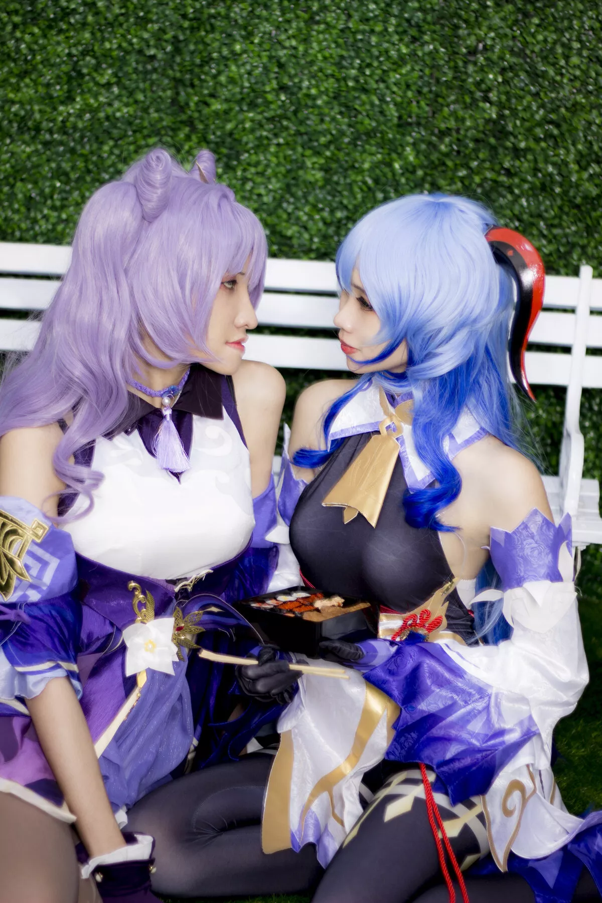 Today x 福利 Menu Cosplay (Ganyu 【美月 丽人 Keqing) HK&SYR】 s