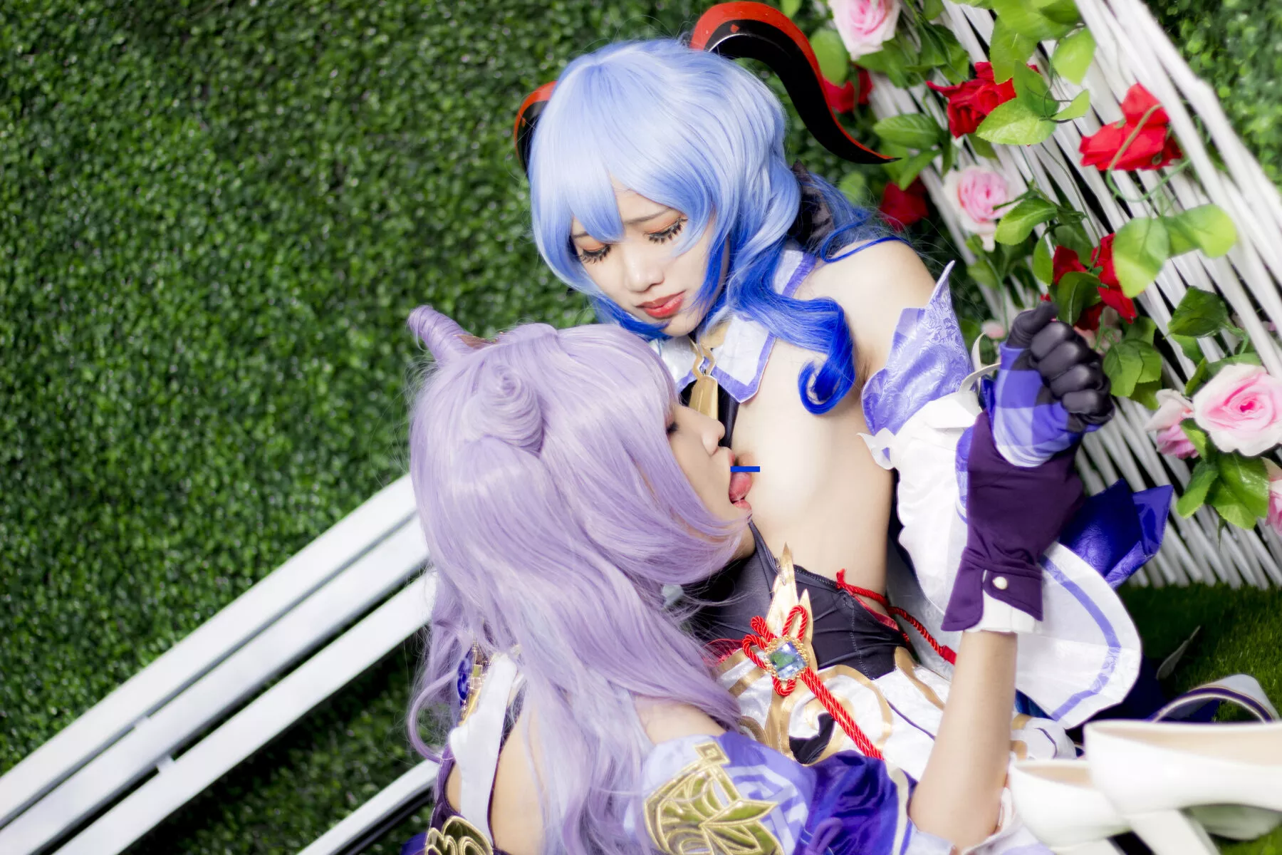 Today x 福利 Menu Cosplay (Ganyu 【美月 丽人 Keqing) HK&SYR】 s