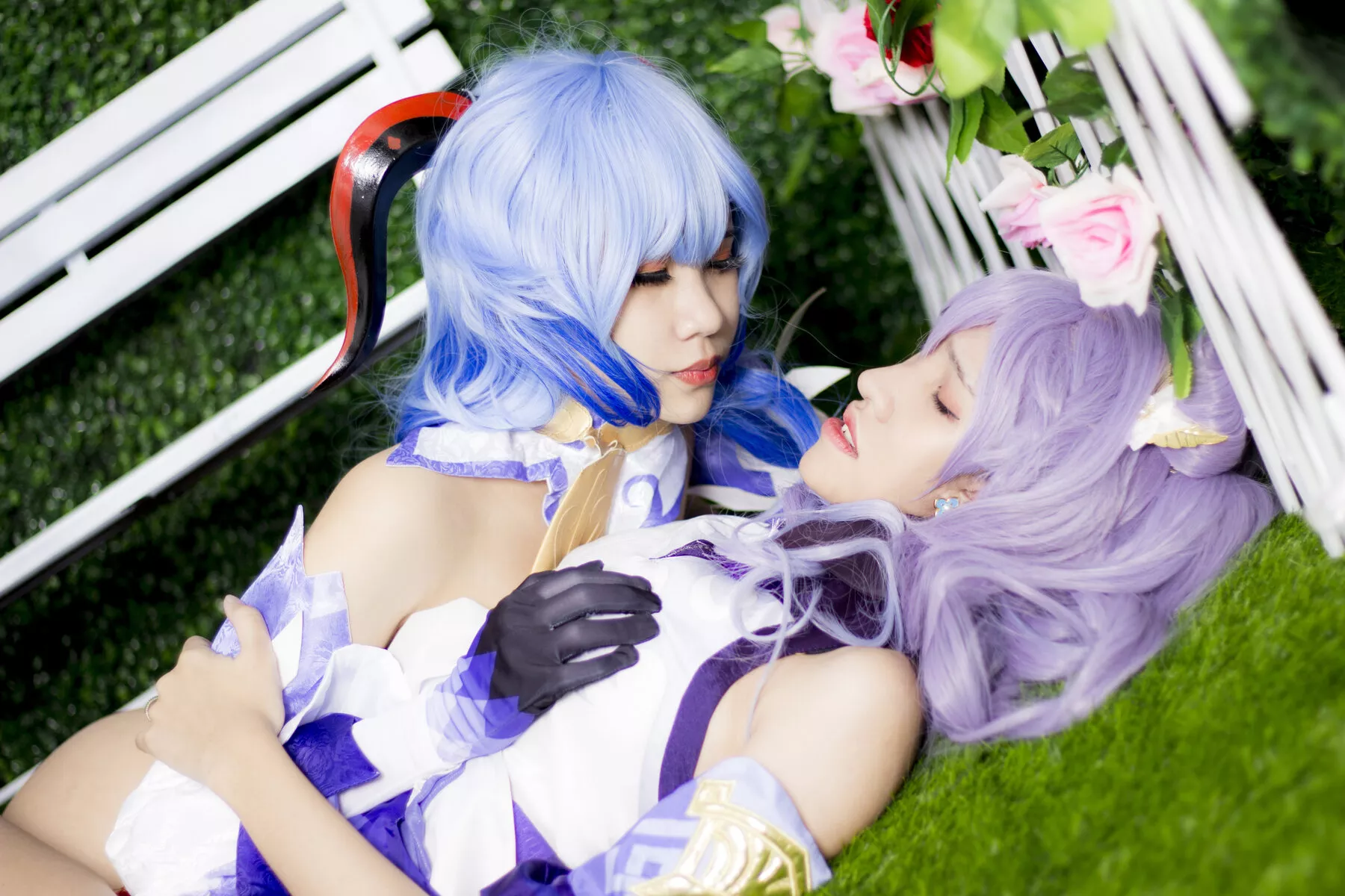 Today x 福利 Menu Cosplay (Ganyu 【美月 丽人 Keqing) HK&SYR】 s