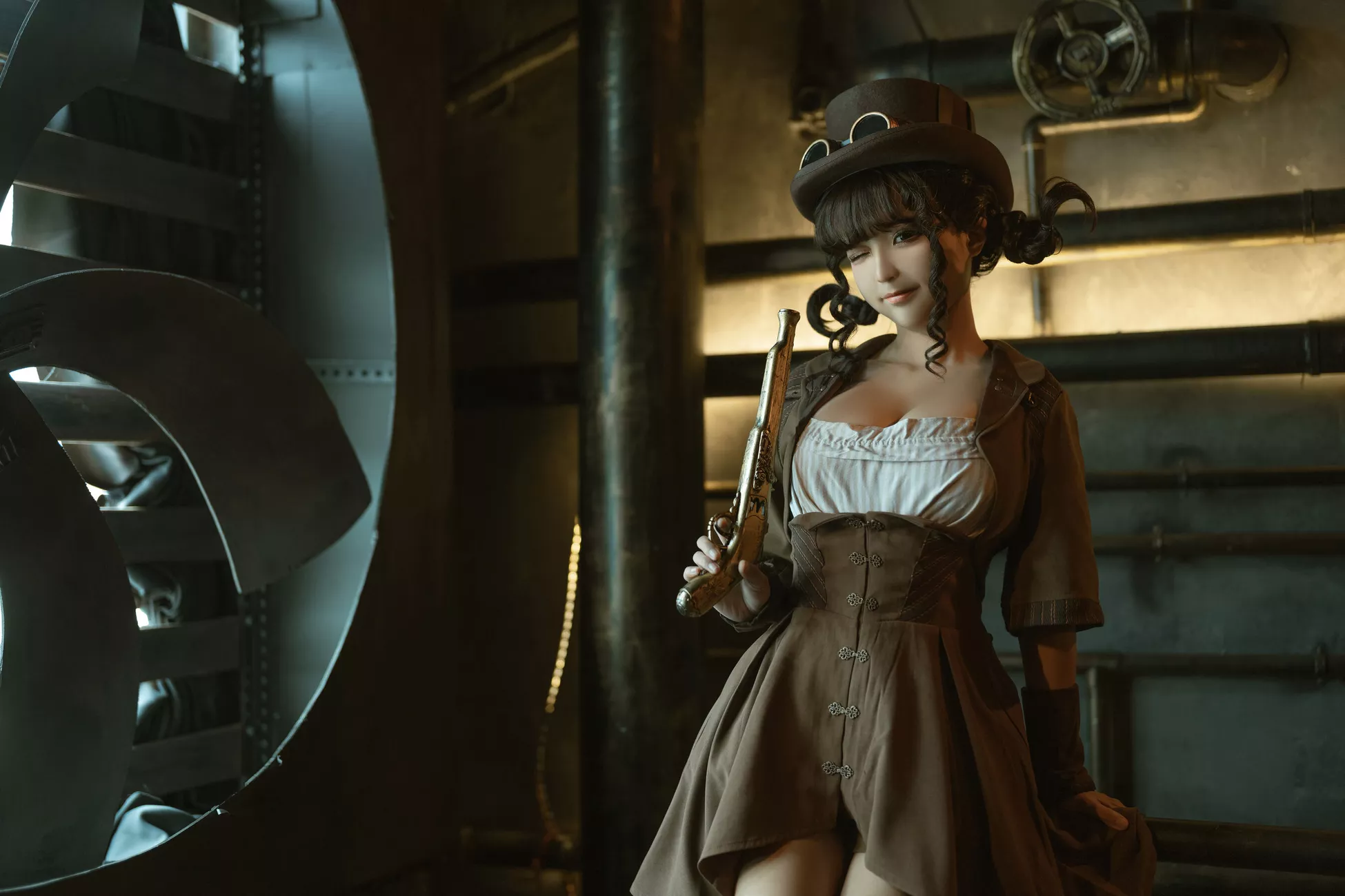 蠢沫沫 《蒸汽少女》 超清写真美图