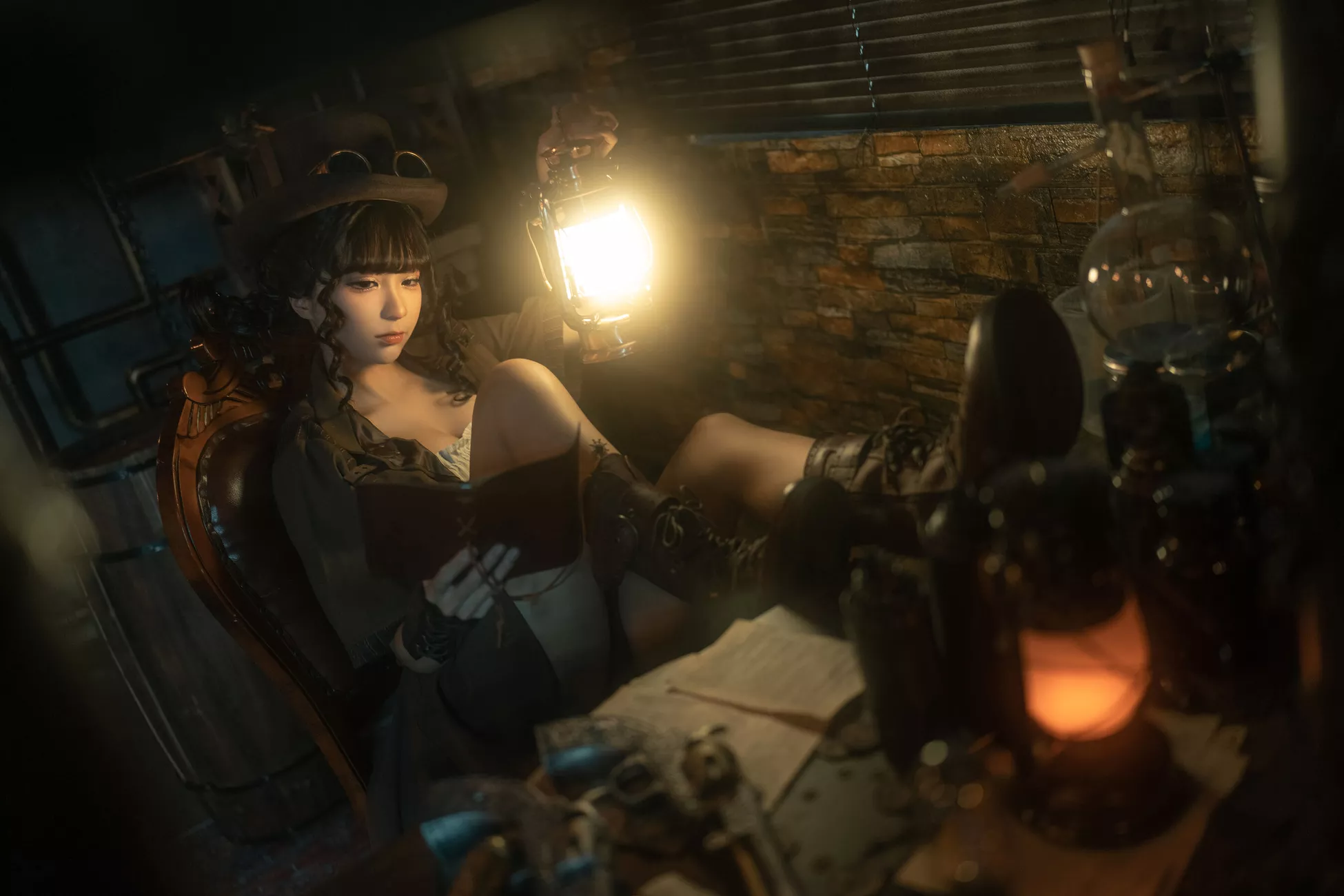 蠢沫沫 《蒸汽少女》 超清写真美图