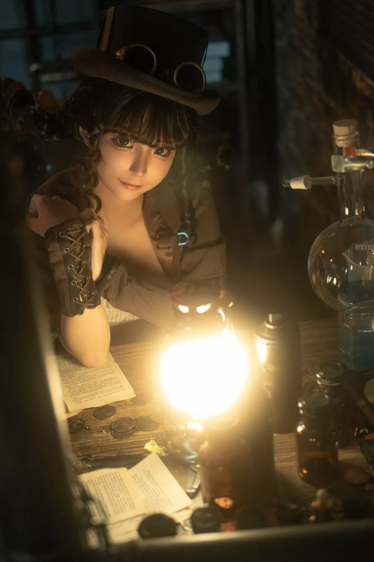 蠢沫沫 《蒸汽少女》 超清写真美图