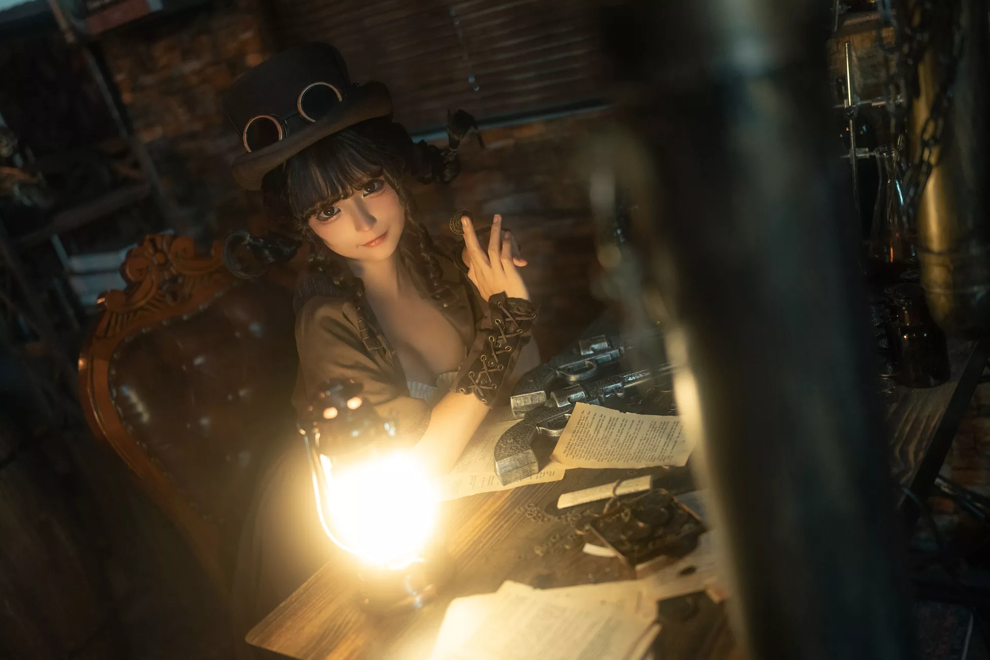 蠢沫沫 《蒸汽少女》 超清写真美图