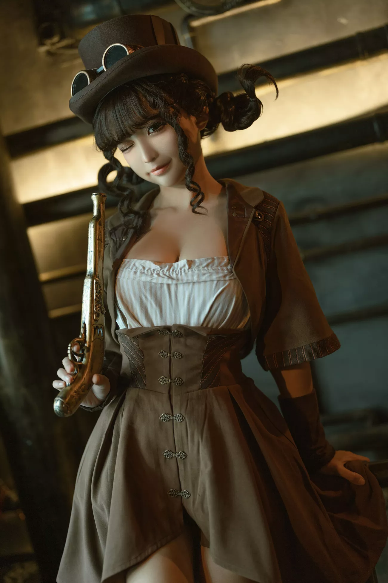 蠢沫沫 《蒸汽少女》 超清写真美图