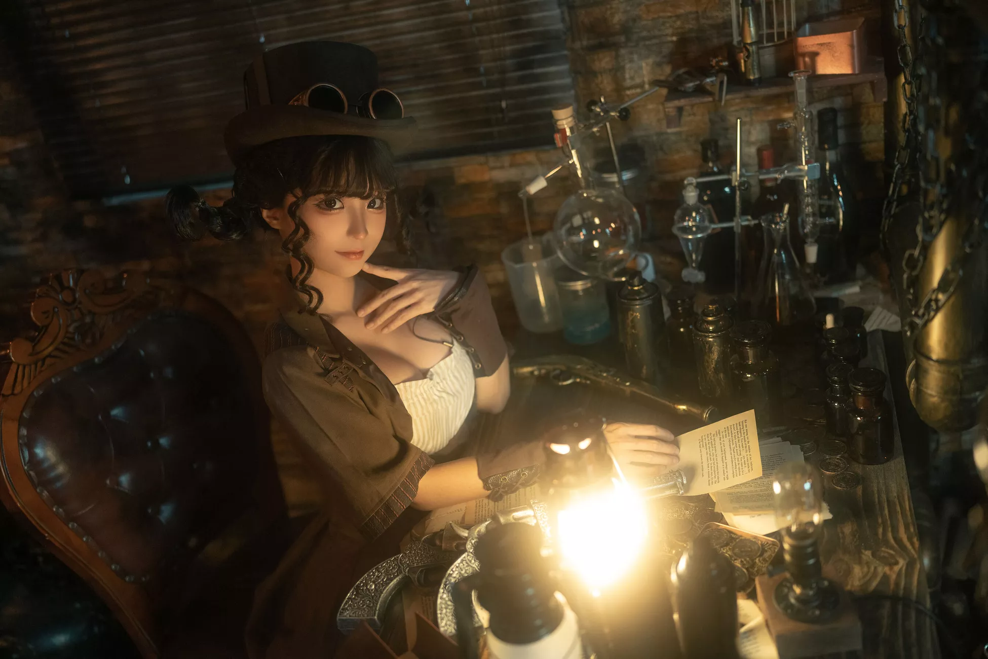 蠢沫沫 《蒸汽少女》 超清写真美图
