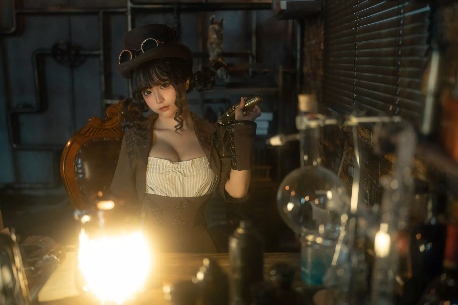 蠢沫沫 《蒸汽少女》 超清写真美图