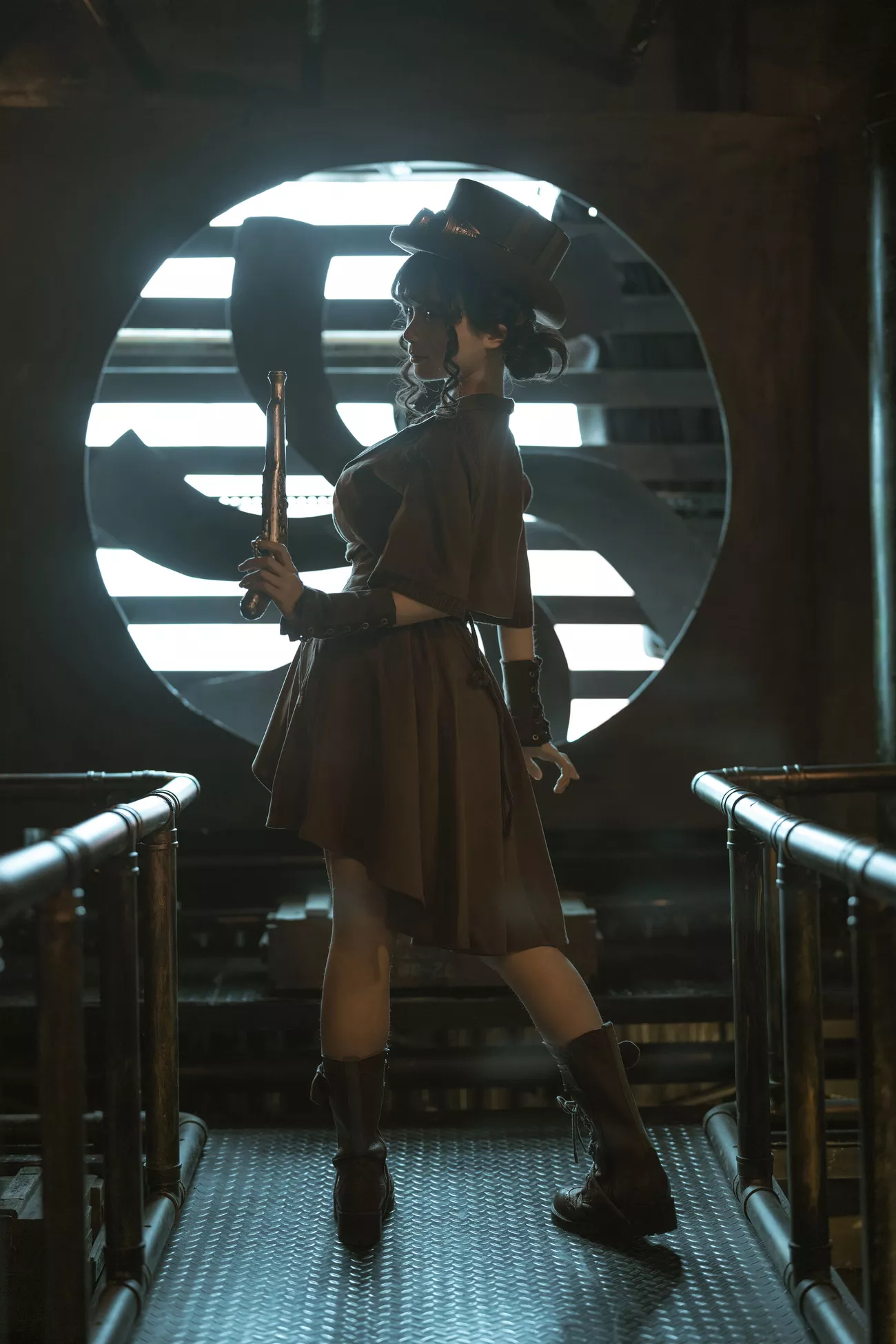 蠢沫沫 《蒸汽少女》 超清写真美图