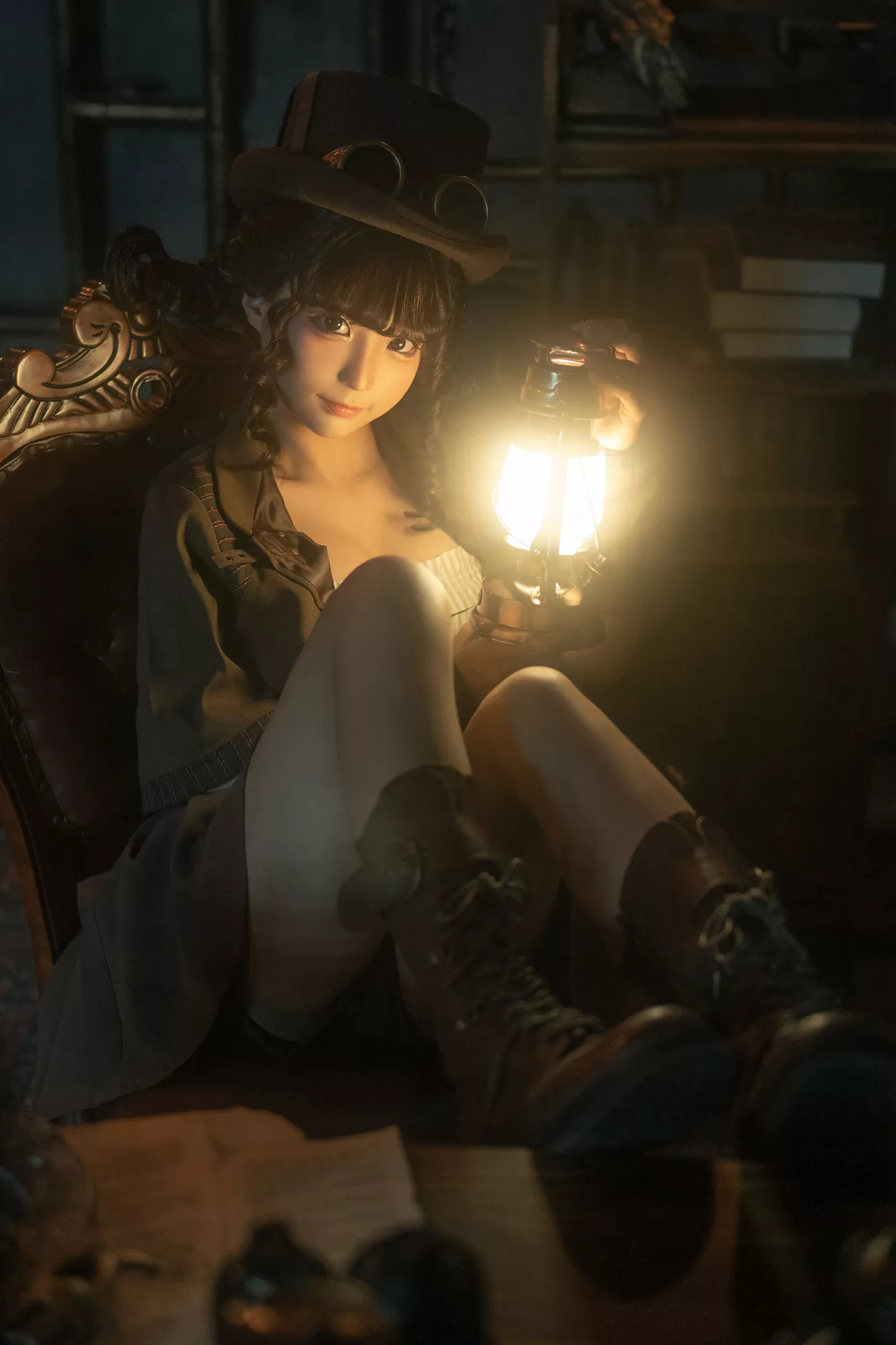 蠢沫沫 《蒸汽少女》 超清写真美图