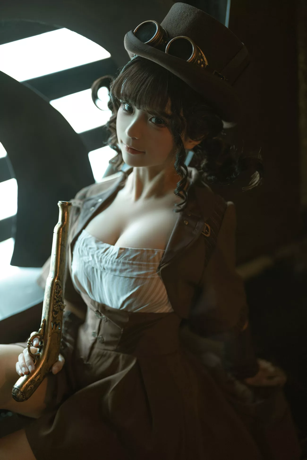蠢沫沫 《蒸汽少女》 超清写真美图