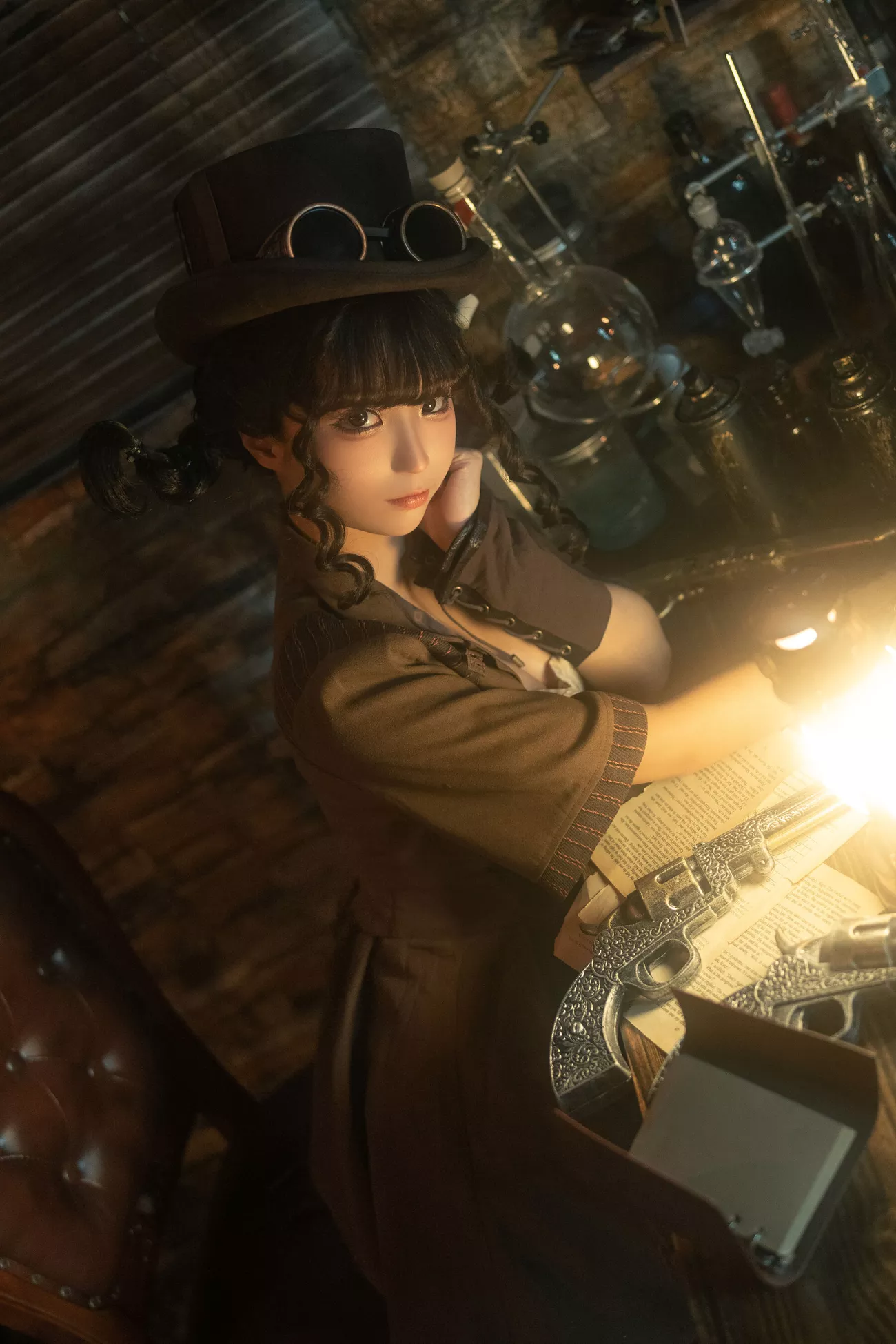 蠢沫沫 《蒸汽少女》 超清写真美图