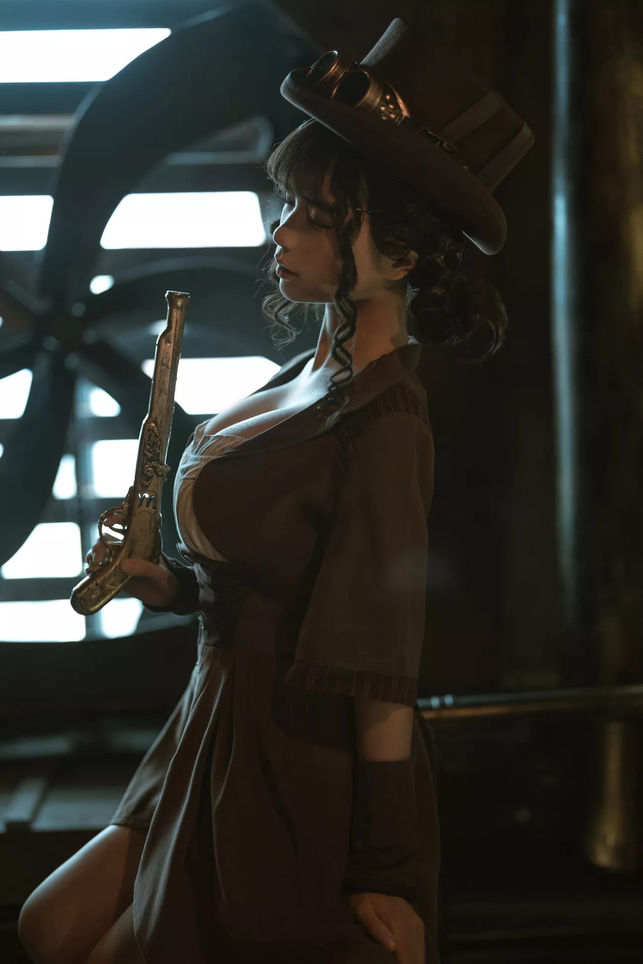 蠢沫沫 《蒸汽少女》 超清写真美图