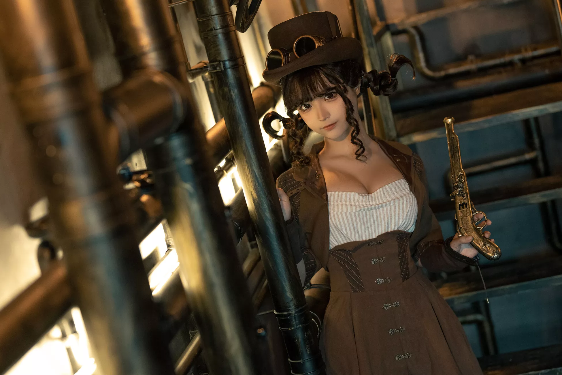 蠢沫沫 《蒸汽少女》 超清写真美图