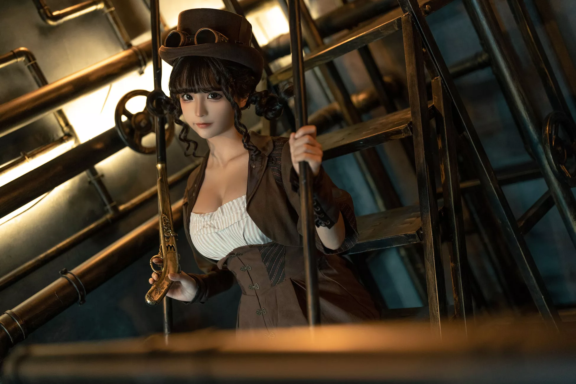 蠢沫沫 《蒸汽少女》 超清写真美图