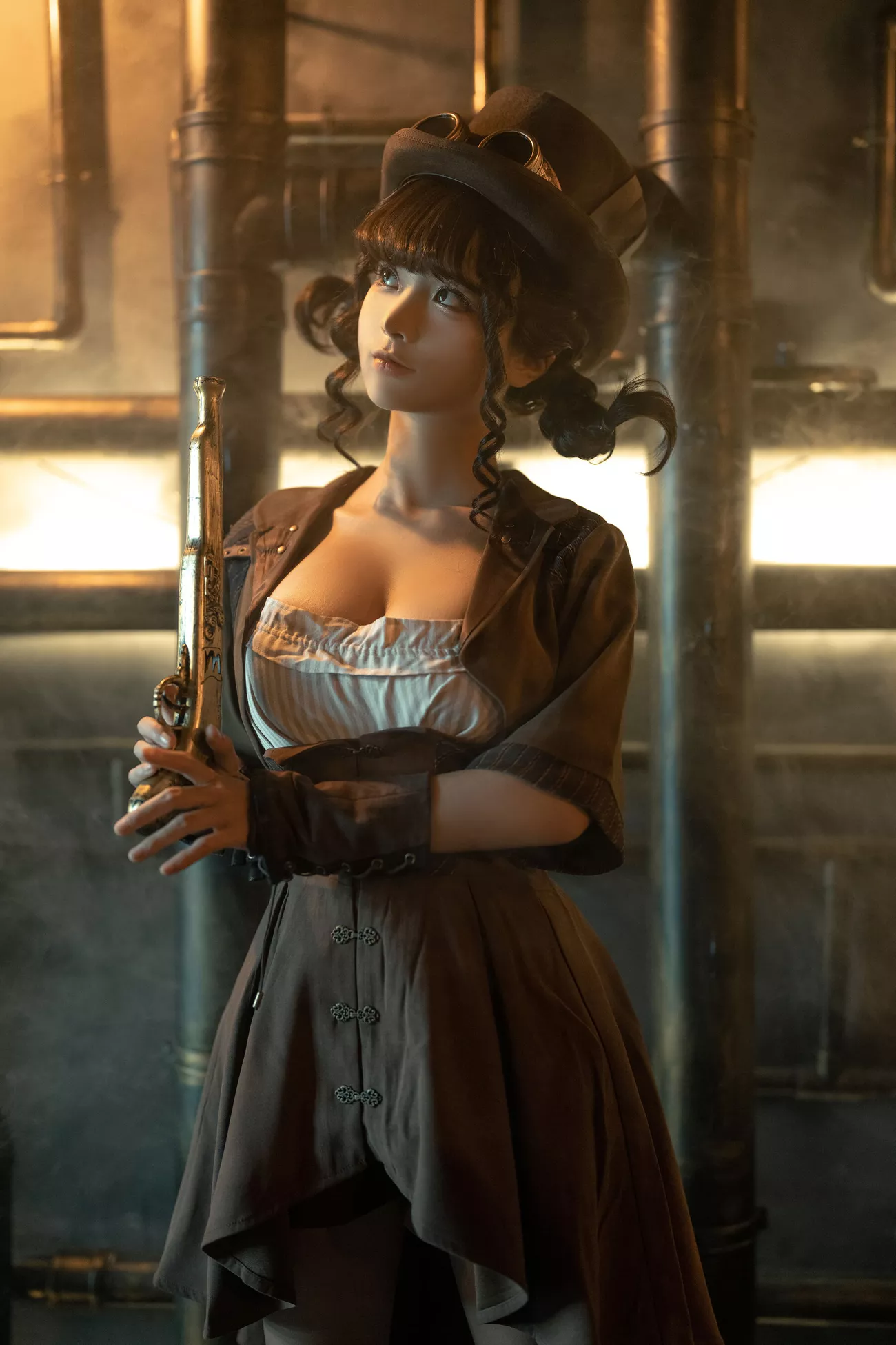 蠢沫沫 《蒸汽少女》 超清写真美图