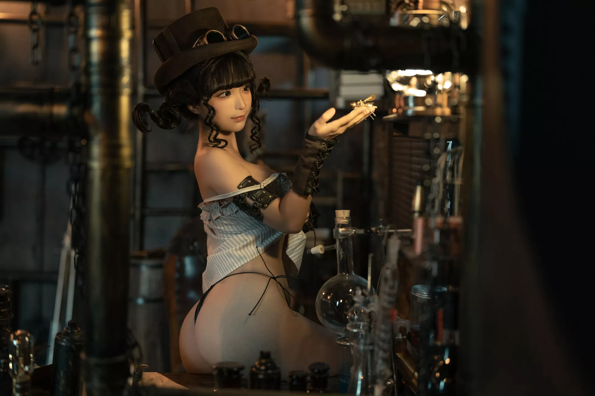 蠢沫沫 《蒸汽少女》 超清写真美图