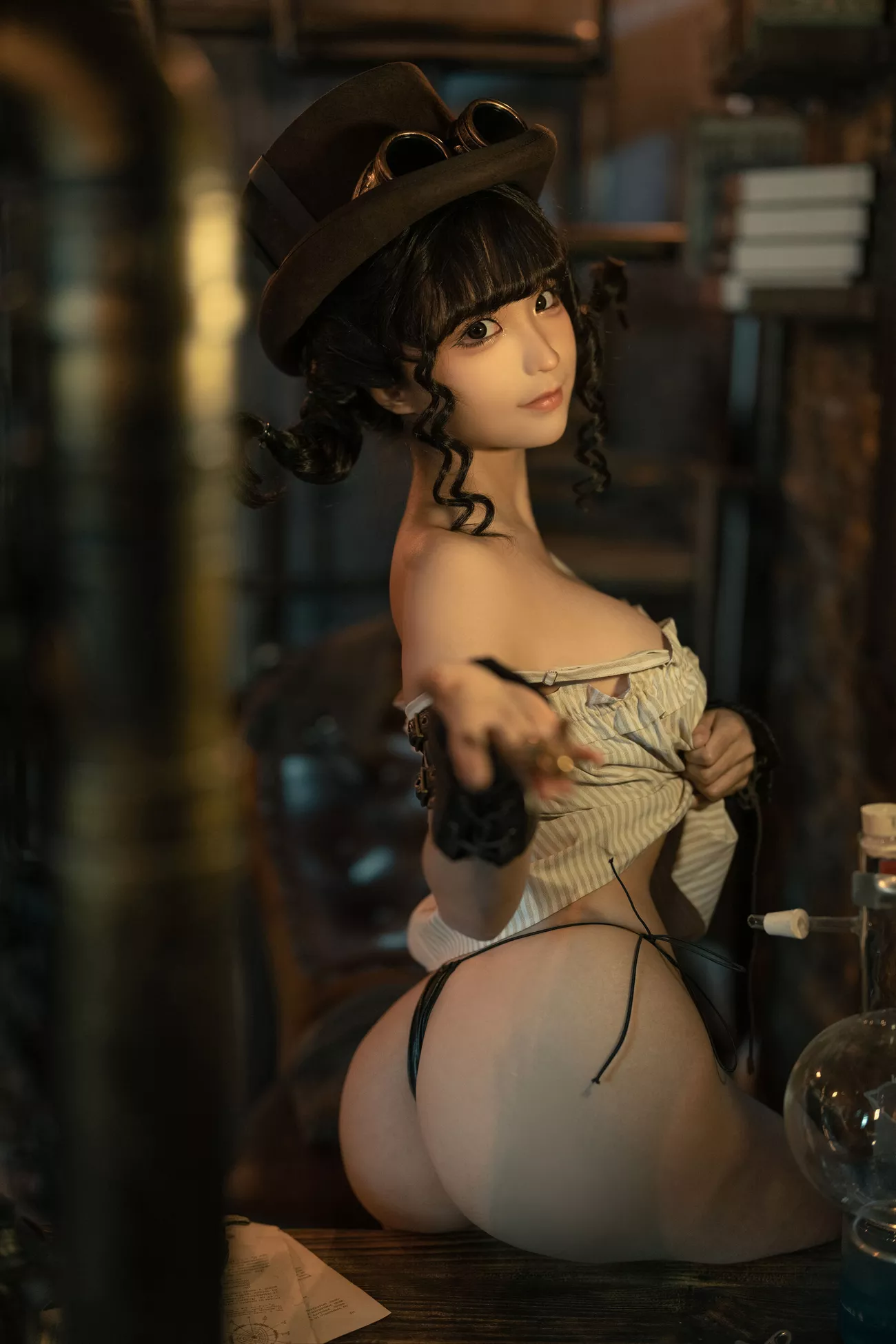 蠢沫沫 《蒸汽少女》 超清写真美图