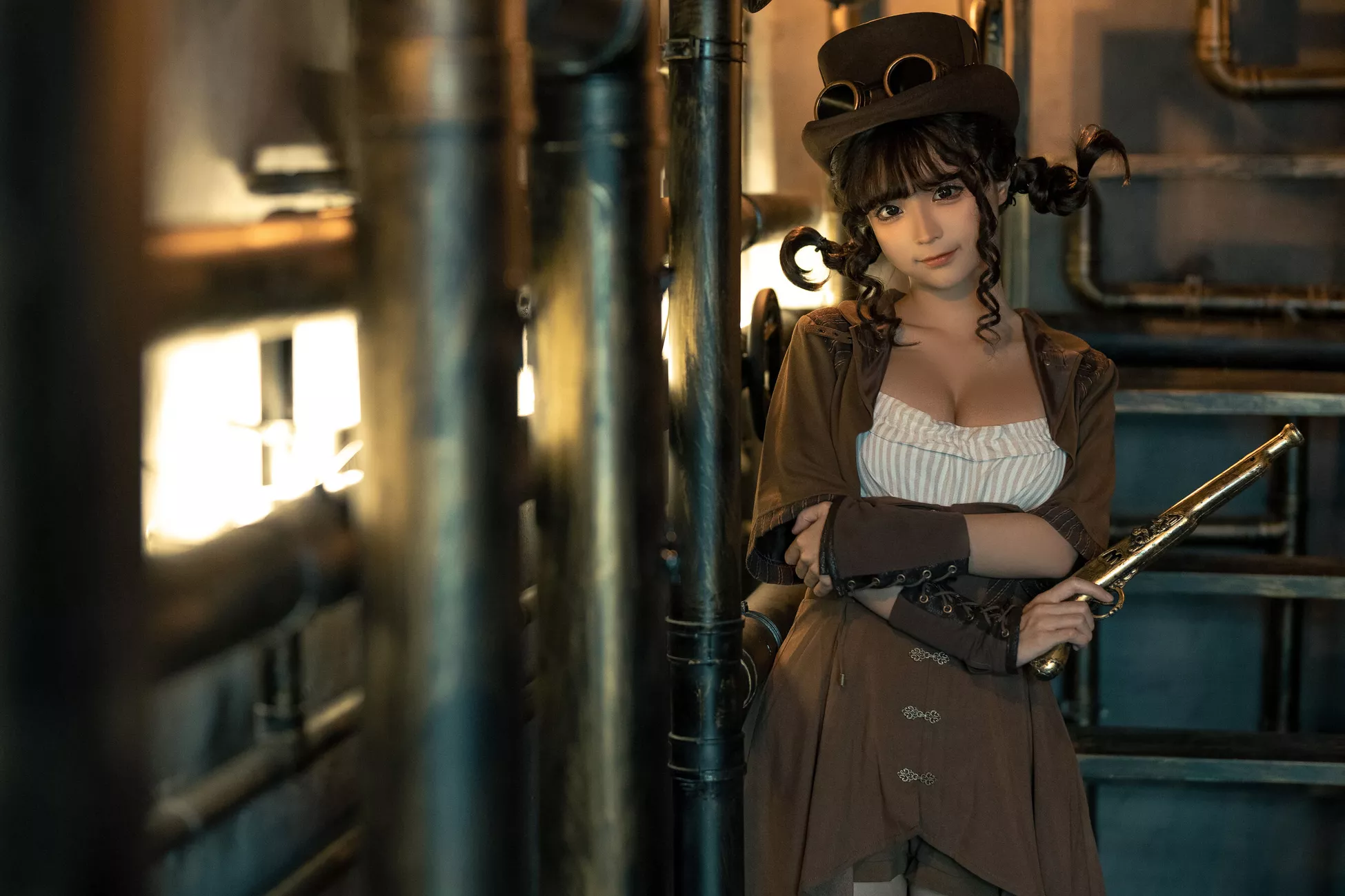蠢沫沫 《蒸汽少女》 超清写真美图