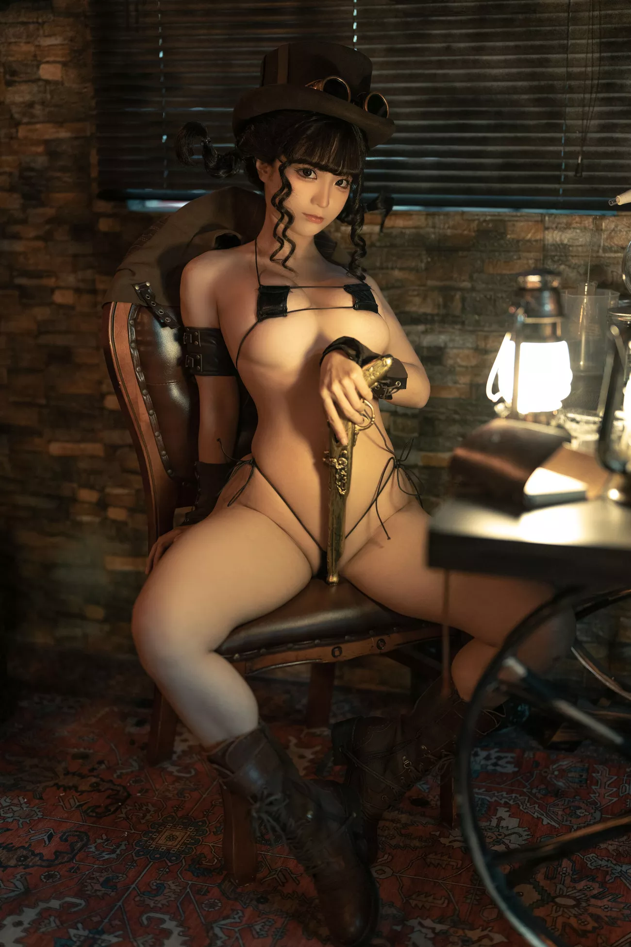 蠢沫沫 《蒸汽少女》 超清写真美图