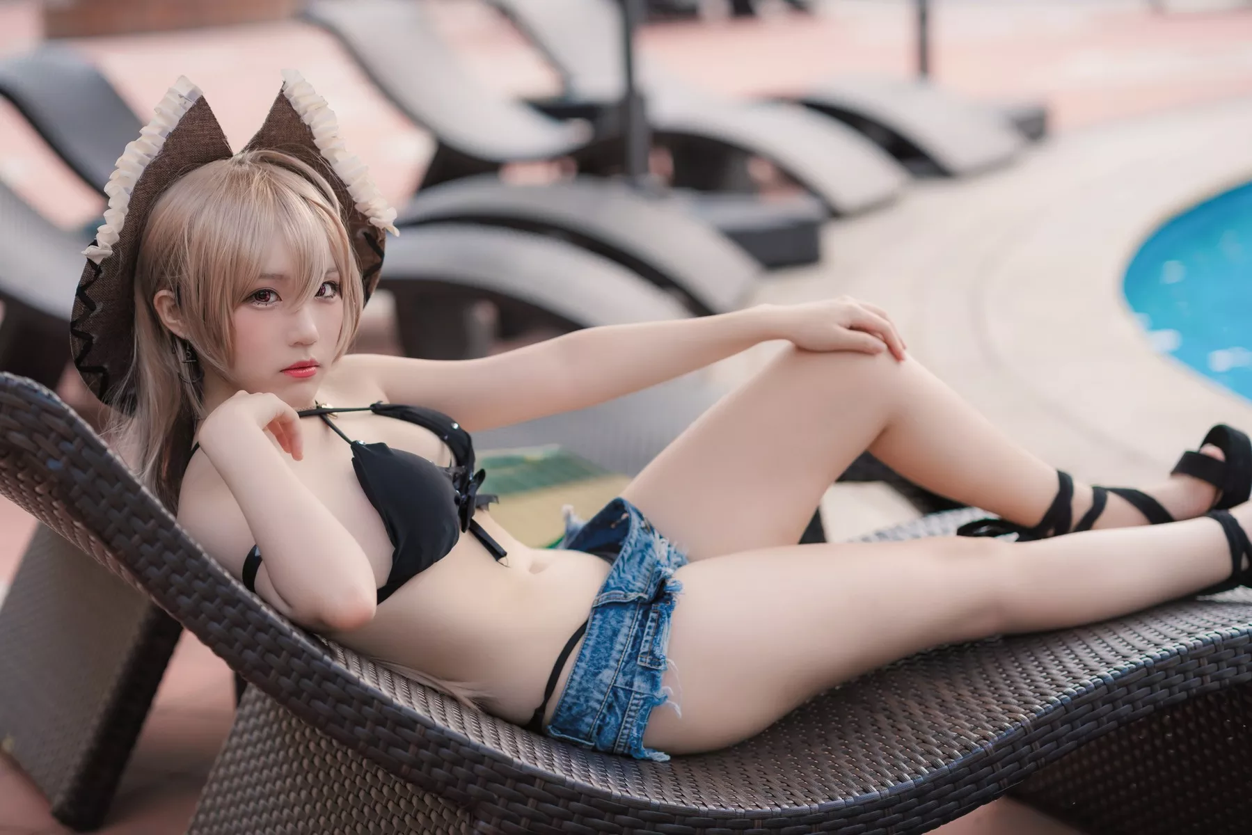 碧蓝航线 福利 美女 让・巴尔 【Mime弥美】 Cosplay