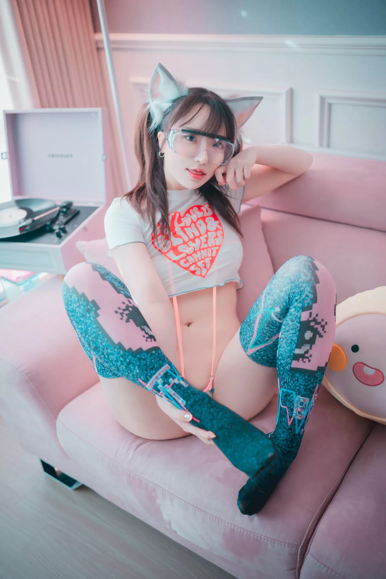 大佳玩】 靓模 棒子 Yeeun【DJAWA Gaming Girl Retro 艺术图 Son 全集修正