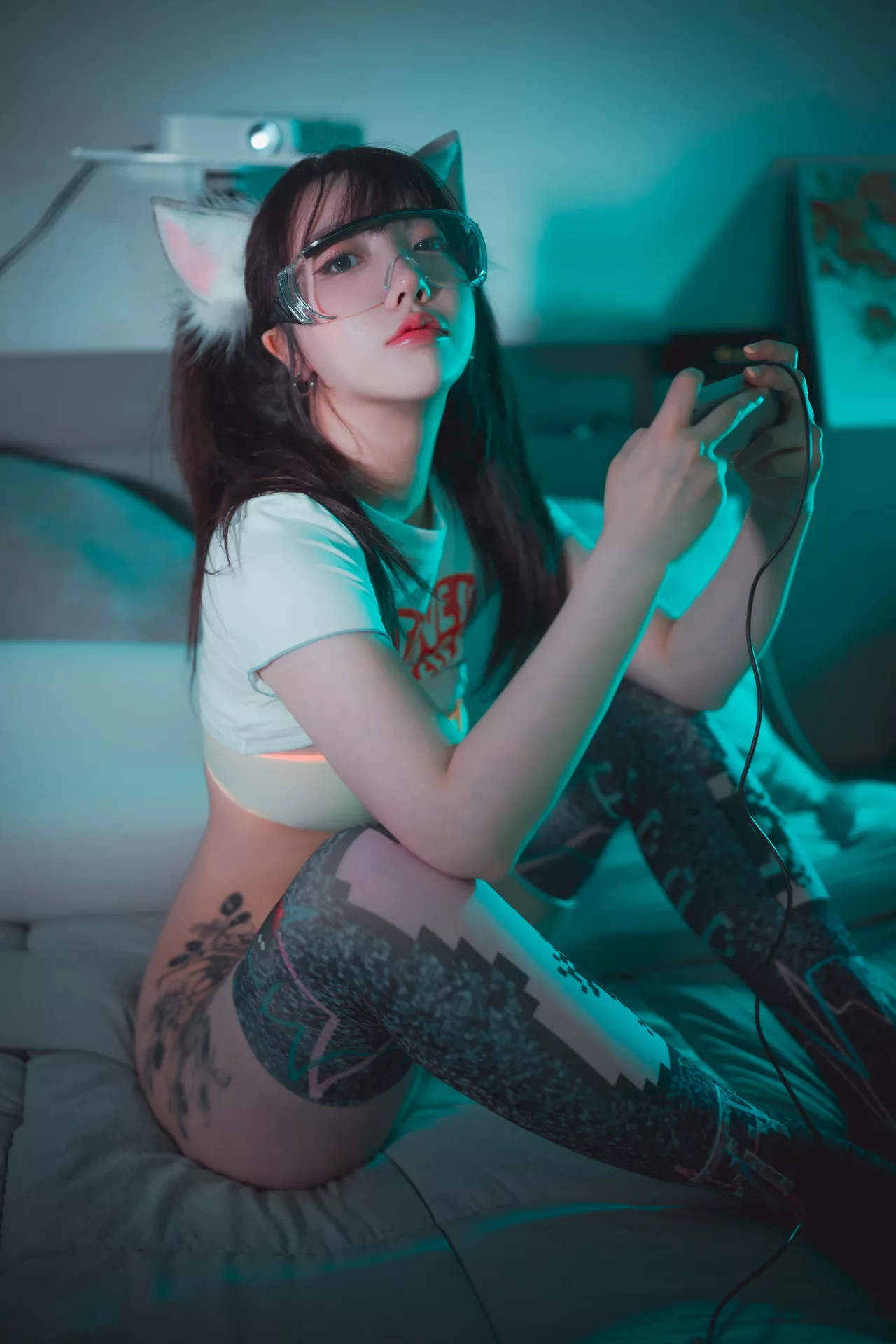 大佳玩】 靓模 棒子 Yeeun【DJAWA Gaming Girl Retro 艺术图 Son 全集修正