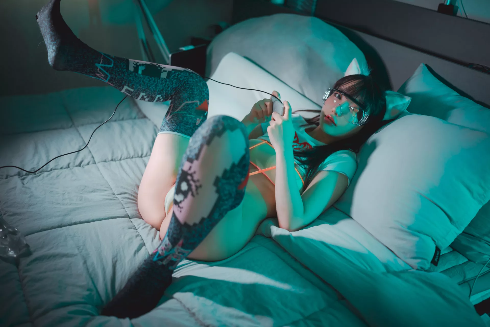大佳玩】 靓模 棒子 Yeeun【DJAWA Gaming Girl Retro 艺术图 Son 全集修正