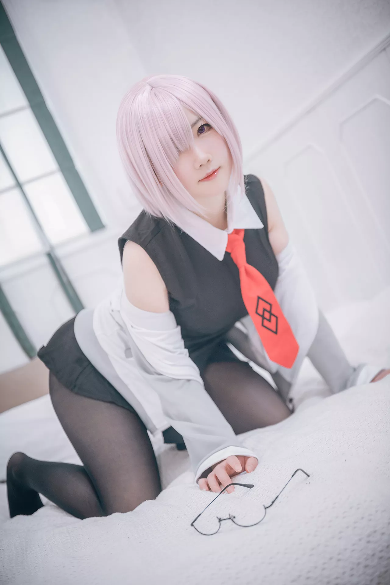 Shielder Cosplay Mash 丽人 【是本末末】 ONE Kyrielight 玛修 福利