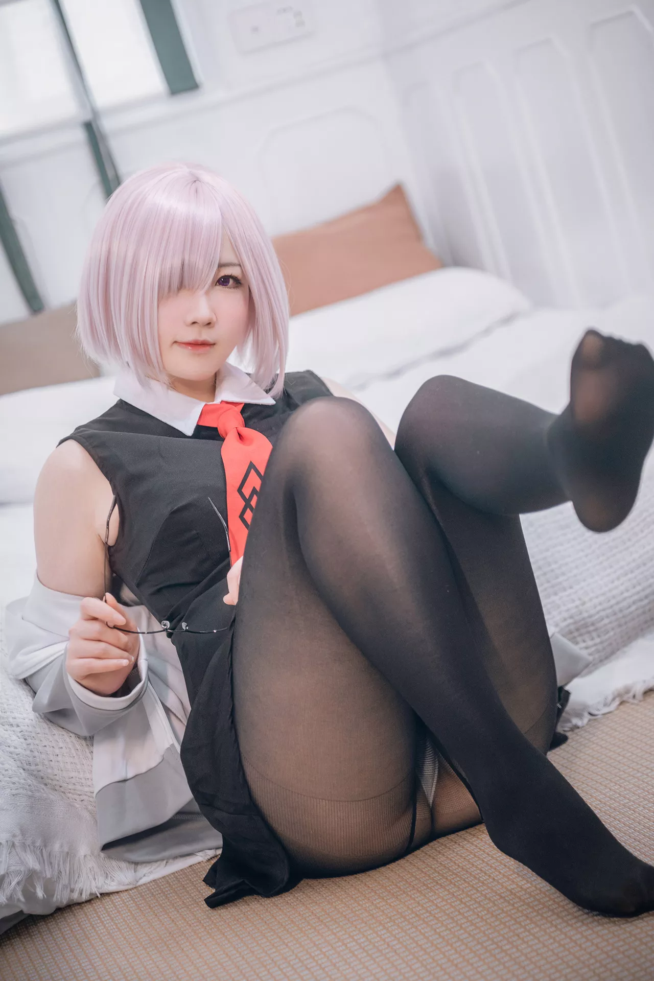 Shielder Cosplay Mash 丽人 【是本末末】 ONE Kyrielight 玛修 福利
