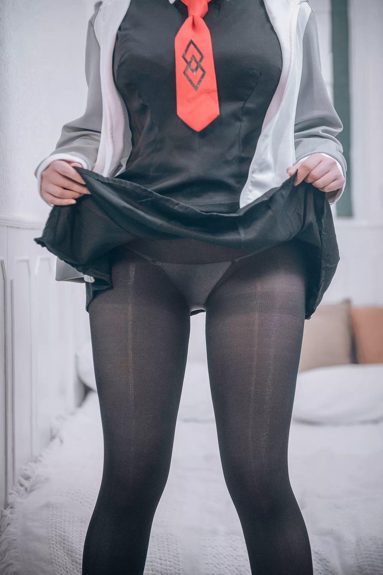 Shielder Cosplay Mash 丽人 【是本末末】 ONE Kyrielight 玛修 福利