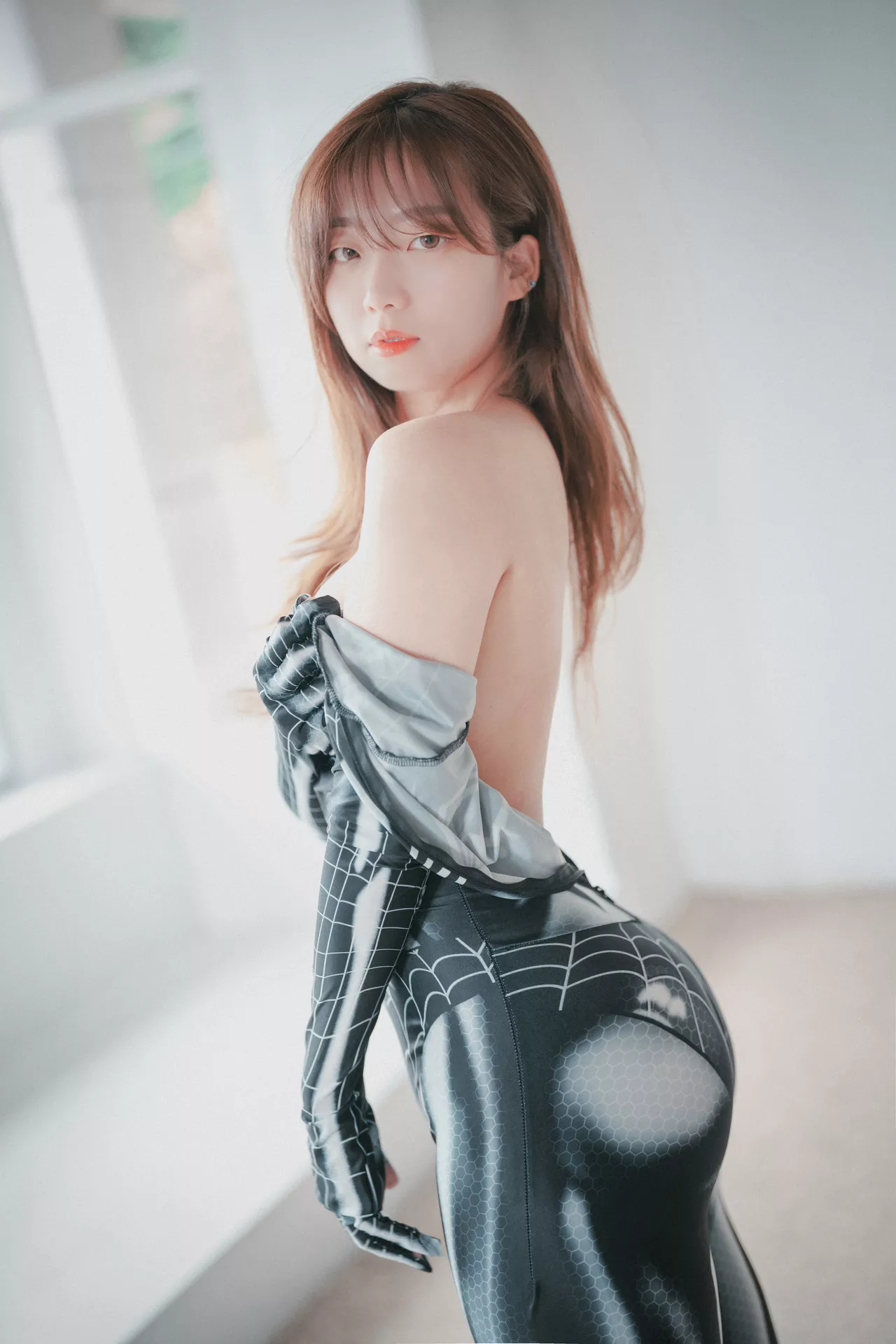 南韩 写真 南韩 The 高清写真图集】 辣模 Koby【DJAWA Curvy Spider Girl 辣模 (48P) 大佳玩