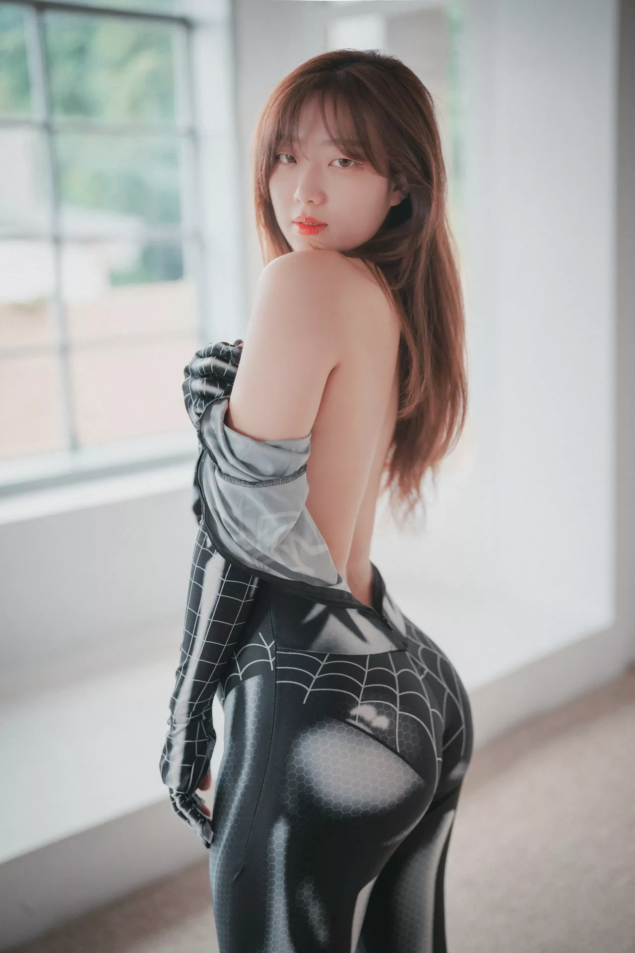 南韩 写真 南韩 The 高清写真图集】 辣模 Koby【DJAWA Curvy Spider Girl 辣模 (48P) 大佳玩