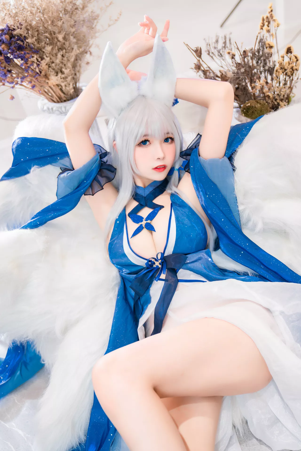 葵葵】 美人 Cosplay No 福报 【Momo ko Shina 信浓礼服