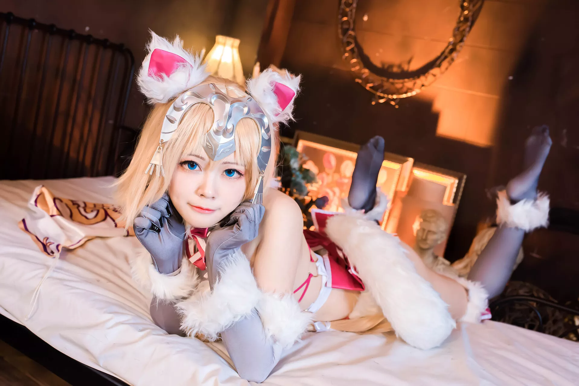 福利 美女 Cosplay Jeanne 【Arty亚��】 Neko DArc