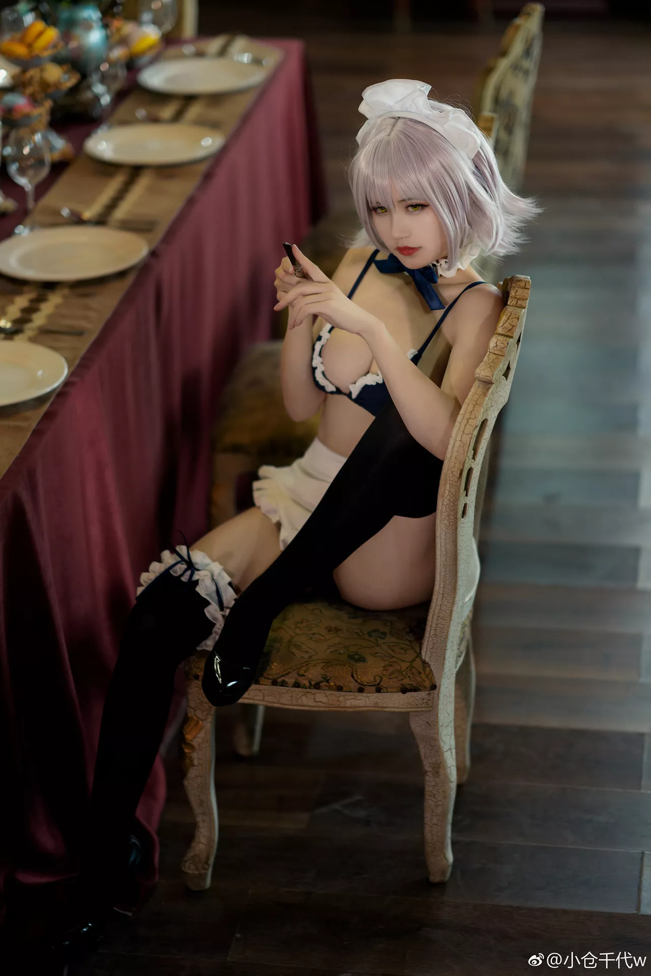 黑贞 Cosplay Jeanne 福利 【小仓千代】 Alter 女侍 美女