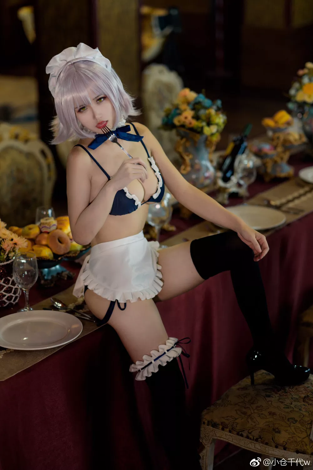 黑贞 Cosplay Jeanne 福利 【小仓千代】 Alter 女侍 美女