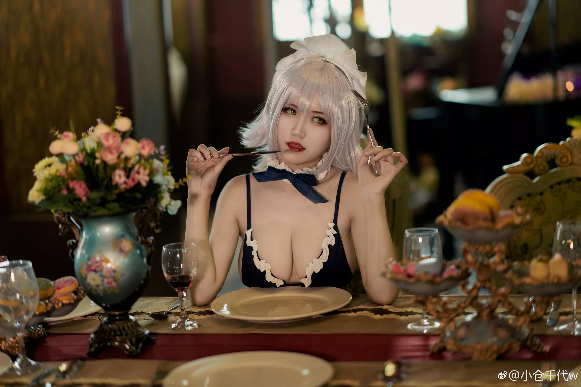 黑贞 Cosplay Jeanne 福利 【小仓千代】 Alter 女侍 美女