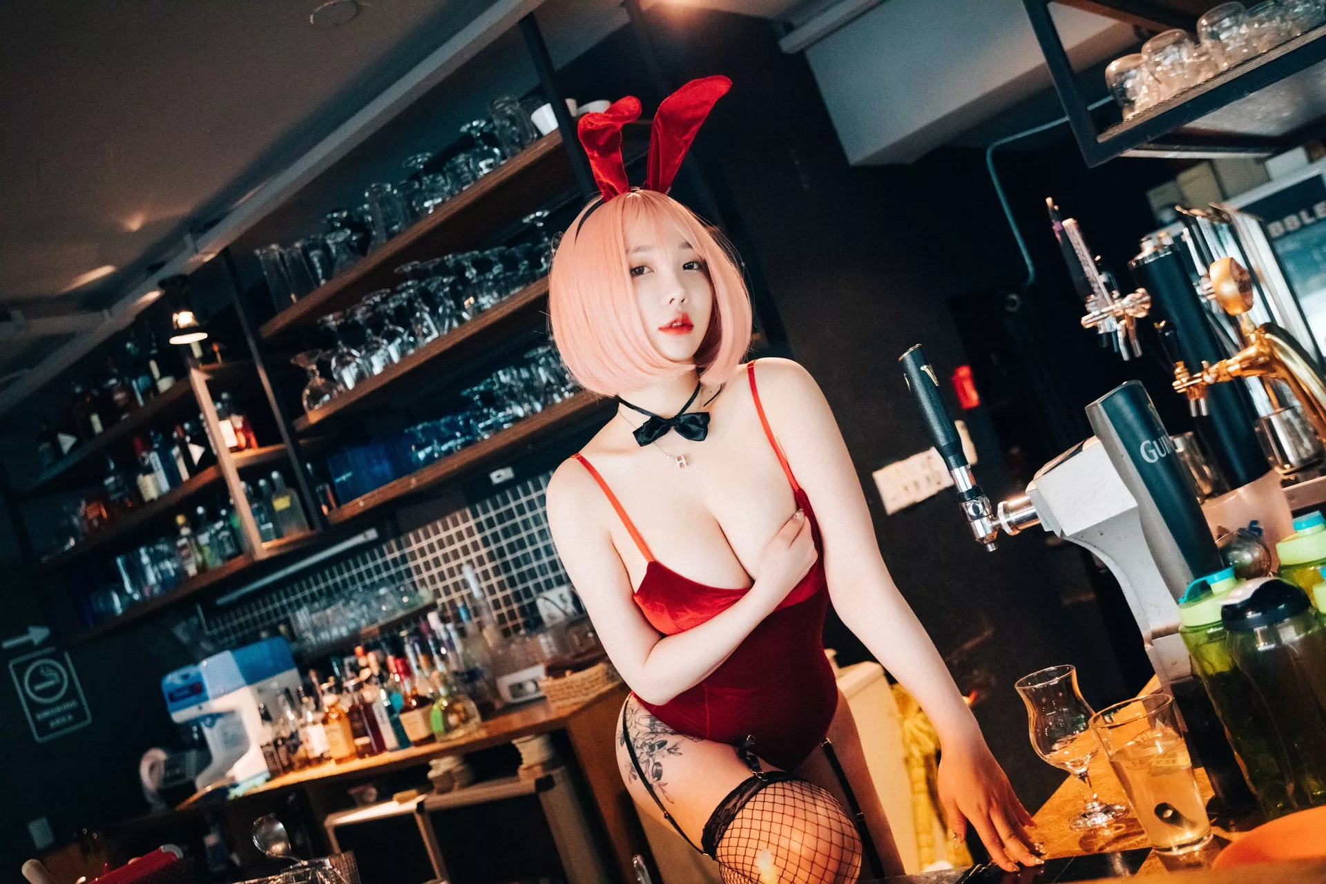 写真】 写真 Son 美女 淫惰少女 全集修正 南韩 Bar Tainted Yeeun【Loozy 美女 Love 南韩