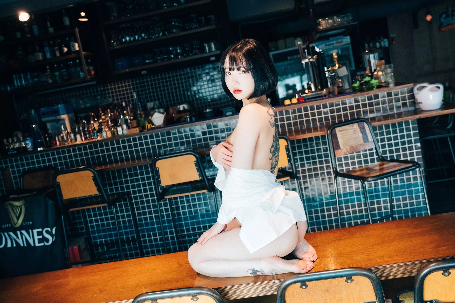 写真】 写真 Son 美女 淫惰少女 全集修正 南韩 Bar Tainted Yeeun【Loozy 美女 Love 南韩