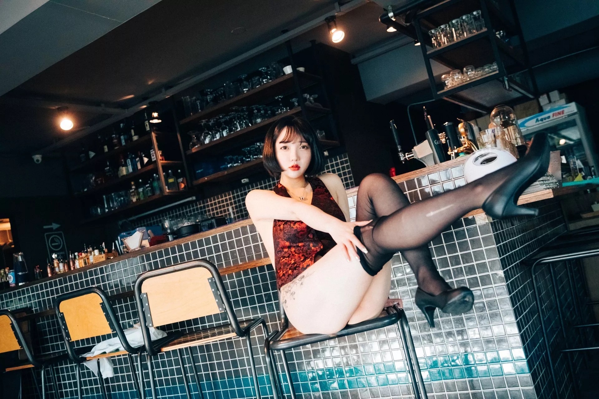 写真】 写真 Son 美女 淫惰少女 全集修正 南韩 Bar Tainted Yeeun【Loozy 美女 Love 南韩