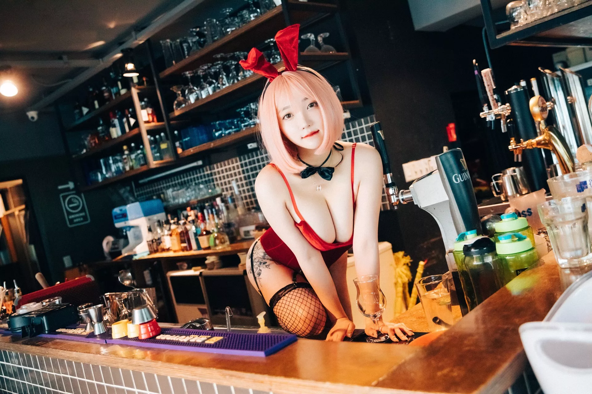 写真】 写真 Son 美女 淫惰少女 全集修正 南韩 Bar Tainted Yeeun【Loozy 美女 Love 南韩