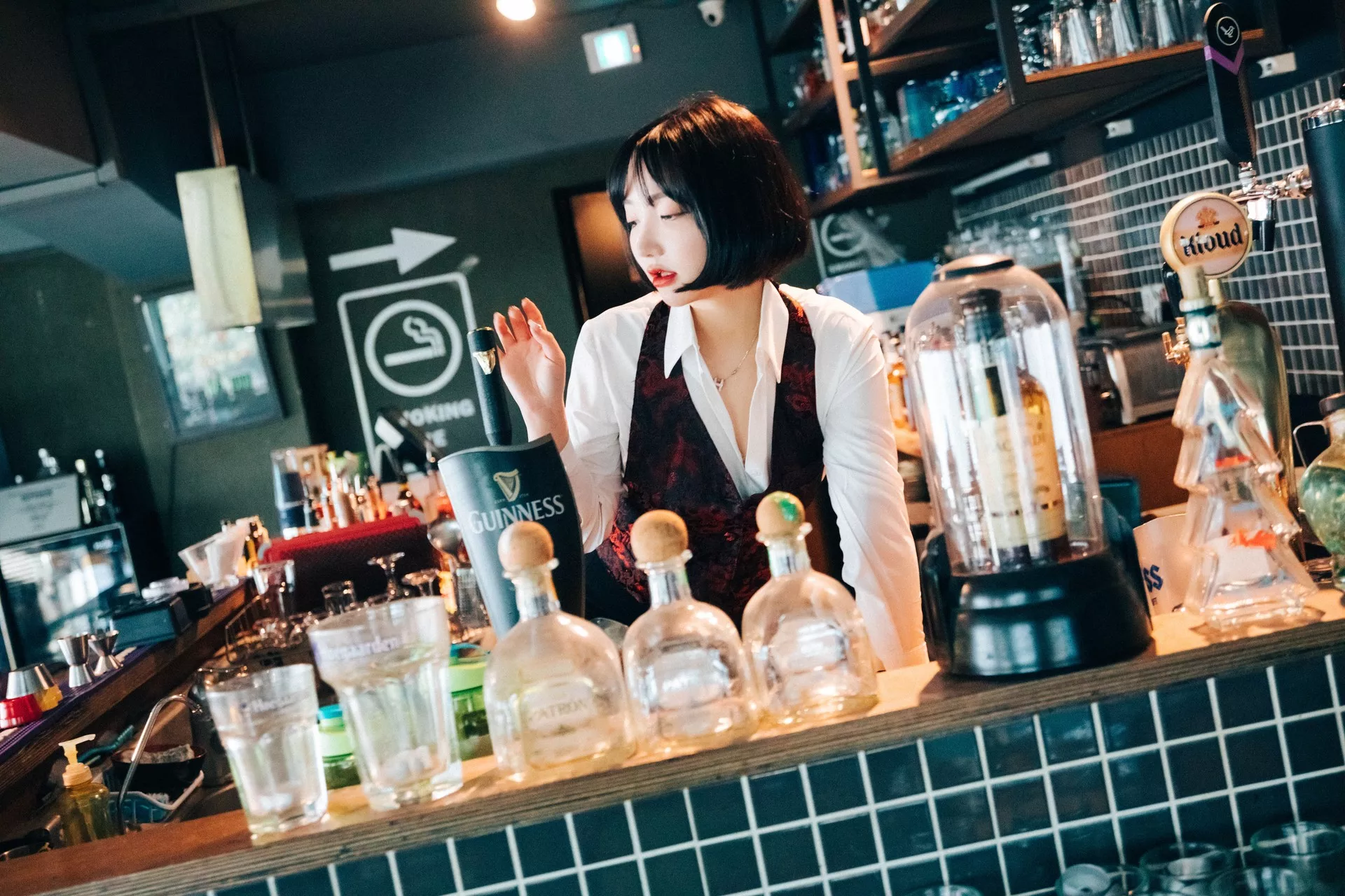 写真】 写真 Son 美女 淫惰少女 全集修正 南韩 Bar Tainted Yeeun【Loozy 美女 Love 南韩