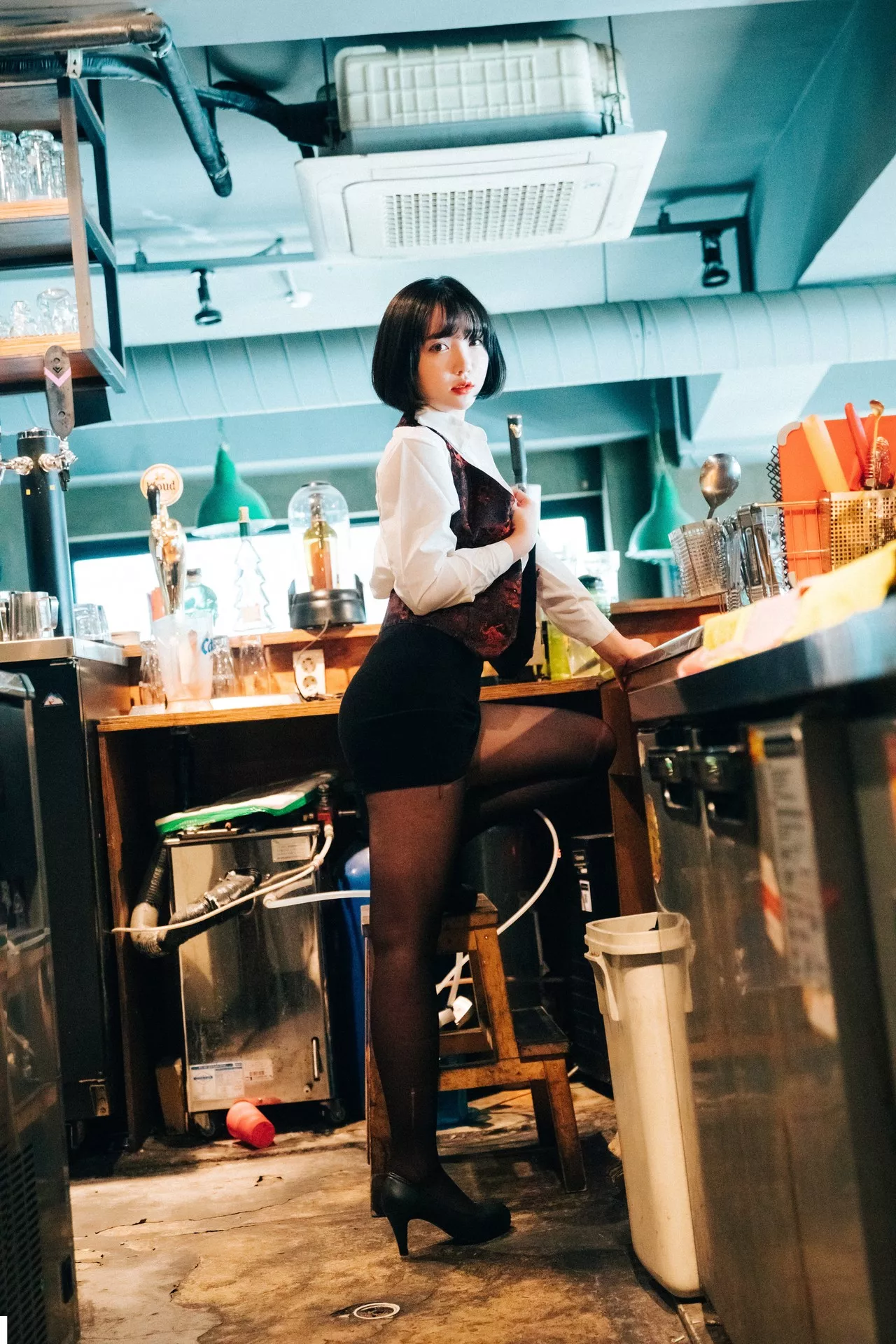写真】 写真 Son 美女 淫惰少女 全集修正 南韩 Bar Tainted Yeeun【Loozy 美女 Love 南韩