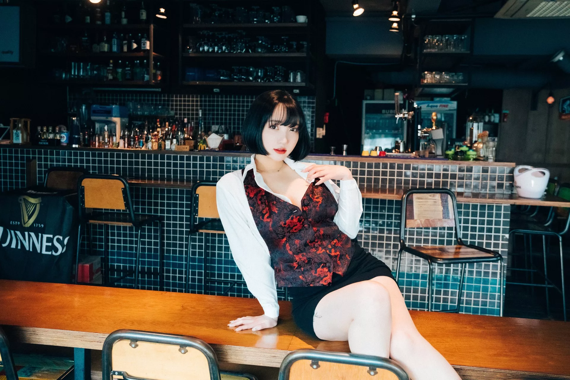 写真】 写真 Son 美女 淫惰少女 全集修正 南韩 Bar Tainted Yeeun【Loozy 美女 Love 南韩