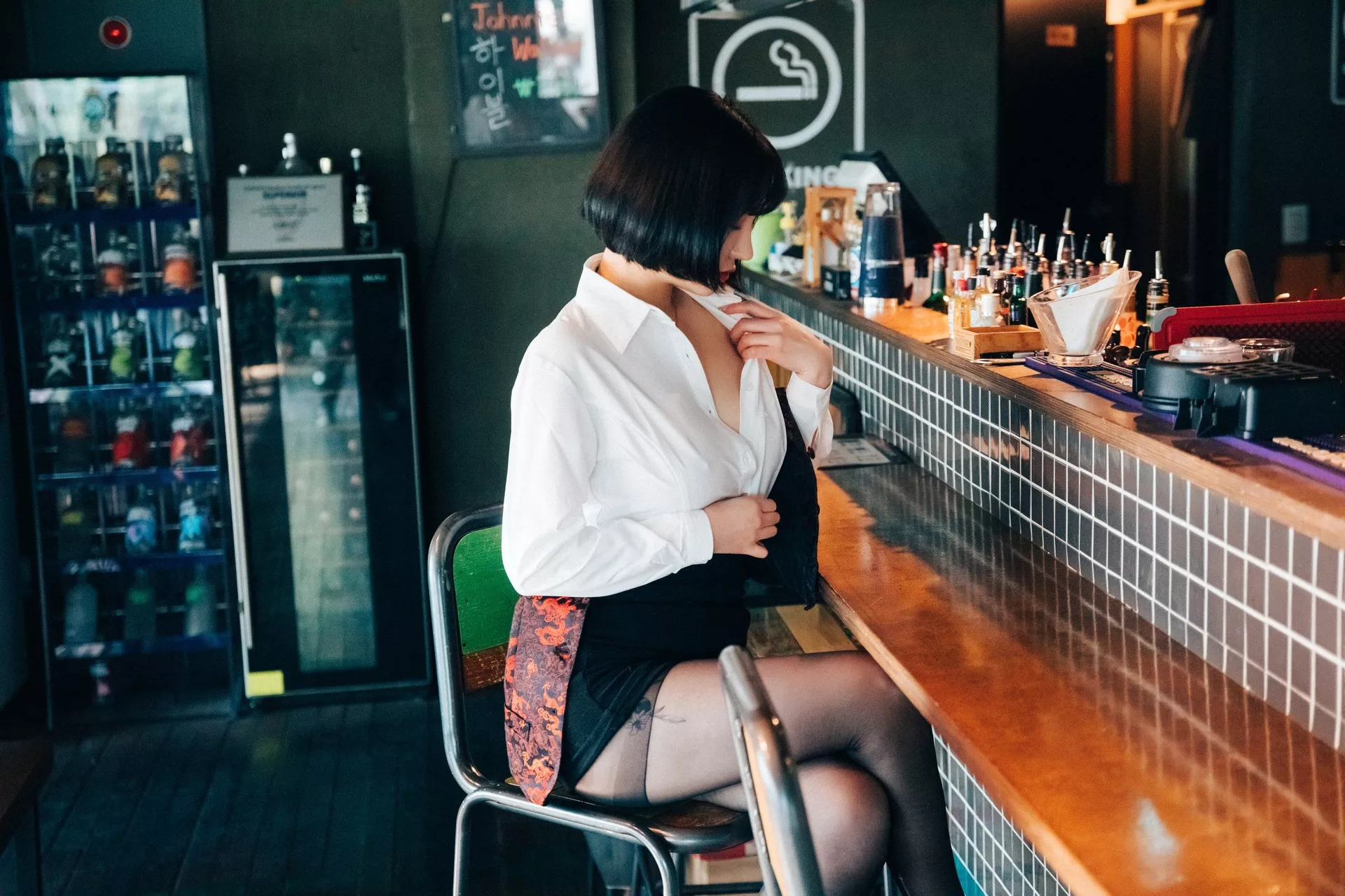 写真】 写真 Son 美女 淫惰少女 全集修正 南韩 Bar Tainted Yeeun【Loozy 美女 Love 南韩