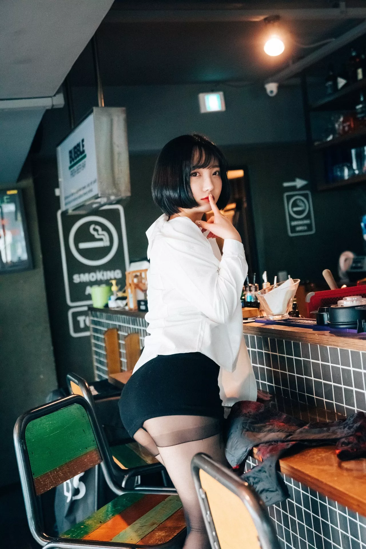写真】 写真 Son 美女 淫惰少女 全集修正 南韩 Bar Tainted Yeeun【Loozy 美女 Love 南韩