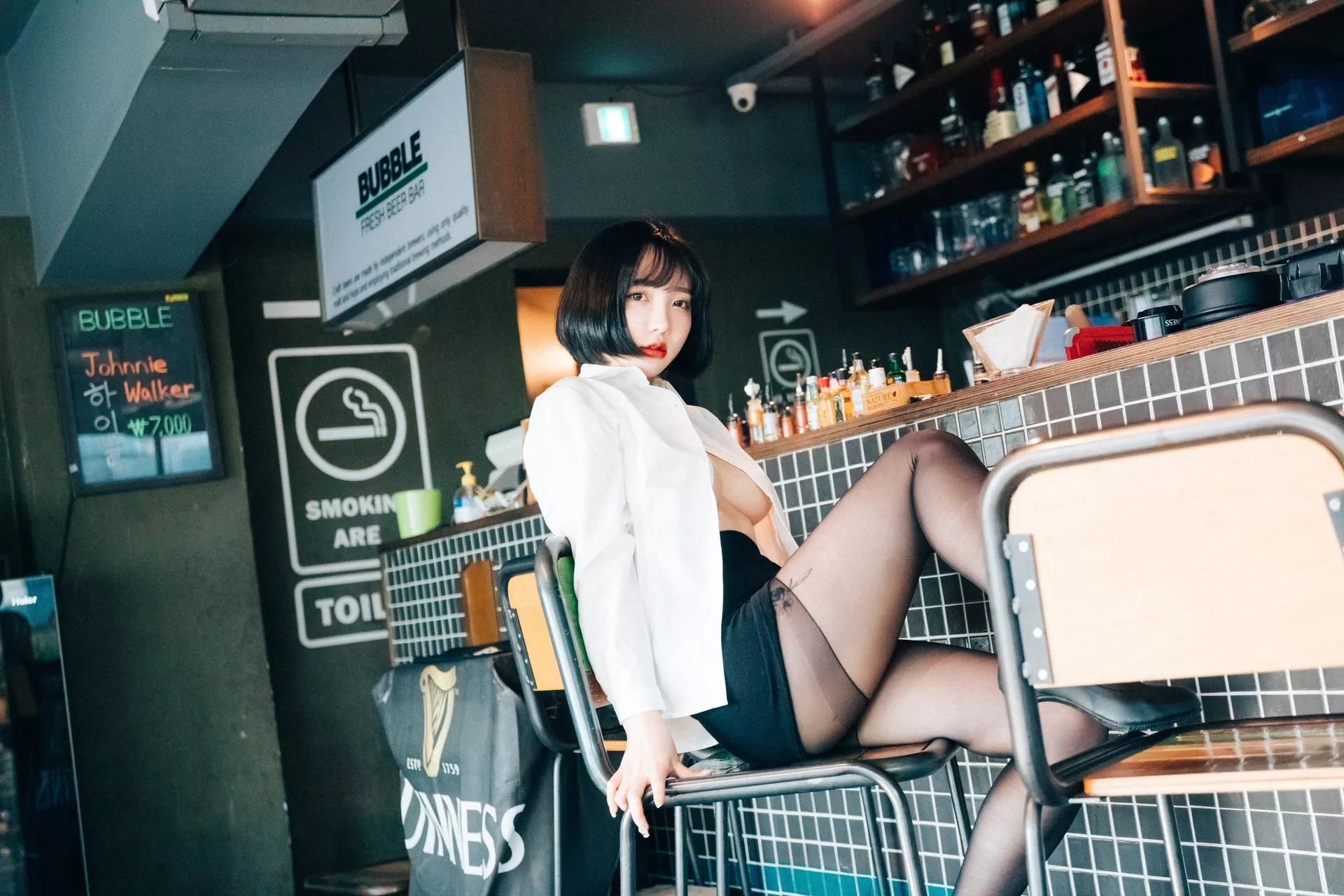 写真】 写真 Son 美女 淫惰少女 全集修正 南韩 Bar Tainted Yeeun【Loozy 美女 Love 南韩