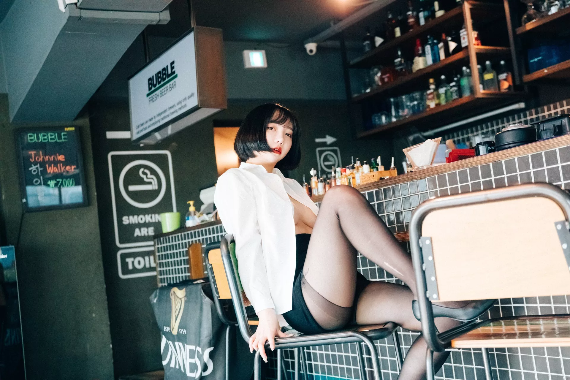 写真】 写真 Son 美女 淫惰少女 全集修正 南韩 Bar Tainted Yeeun【Loozy 美女 Love 南韩