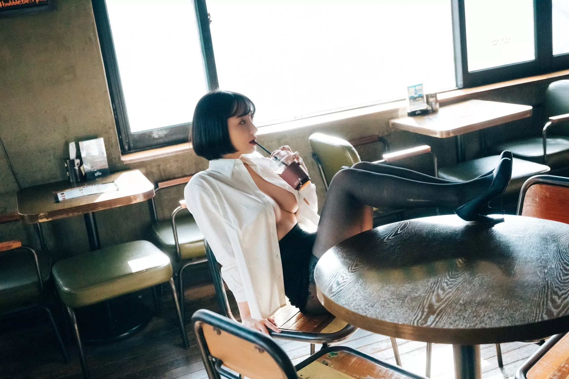 写真】 写真 Son 美女 淫惰少女 全集修正 南韩 Bar Tainted Yeeun【Loozy 美女 Love 南韩